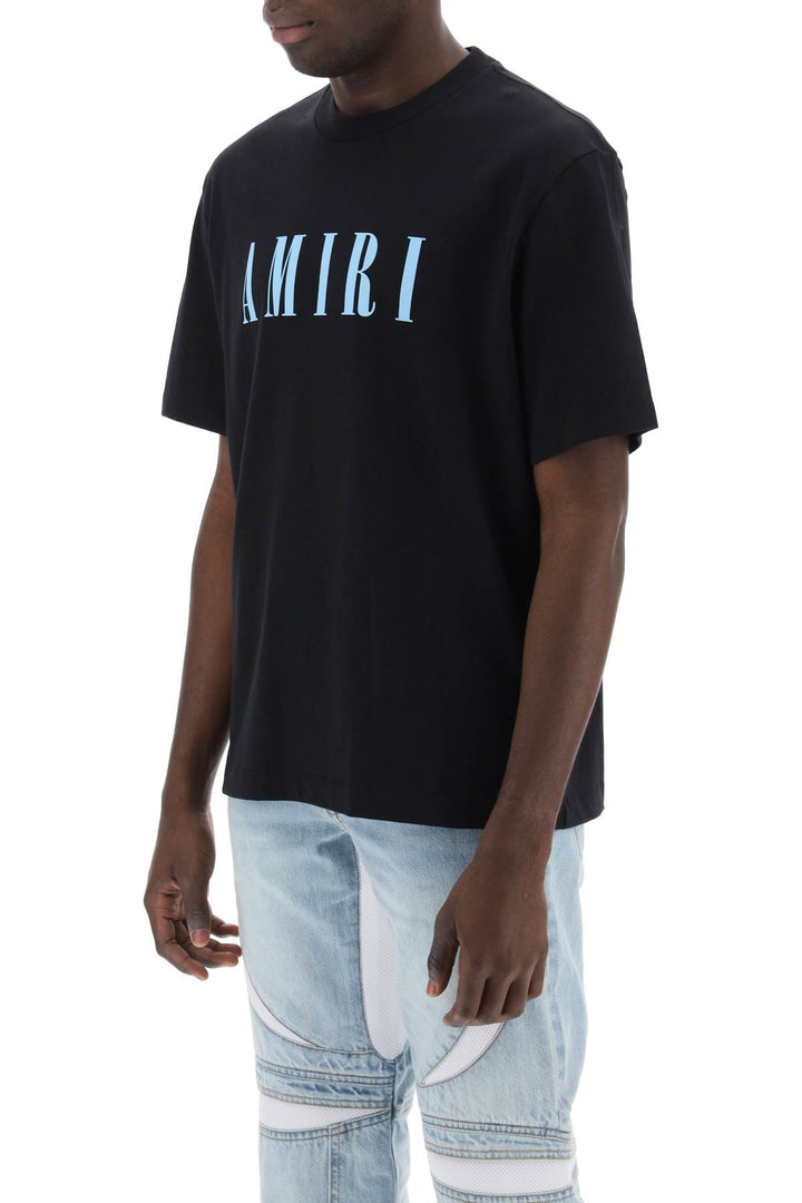 T Shirt Girocollo Con Logo Core - Amiri - Uomo