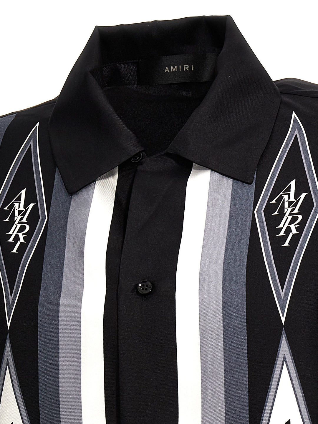 Amiri Diamond Bowling Camicie Nero