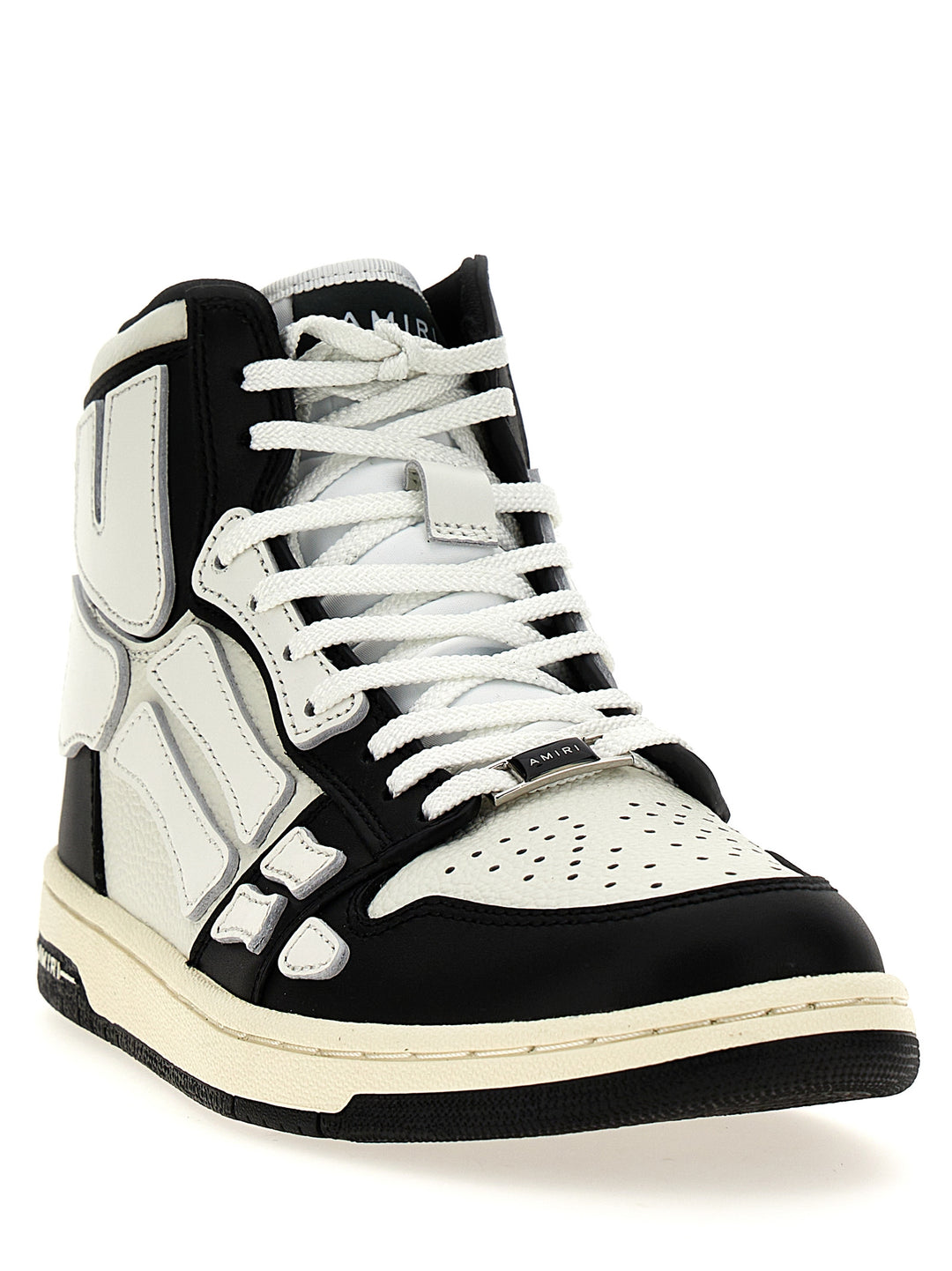 Skel Top Hi Sneakers Bianco/Nero