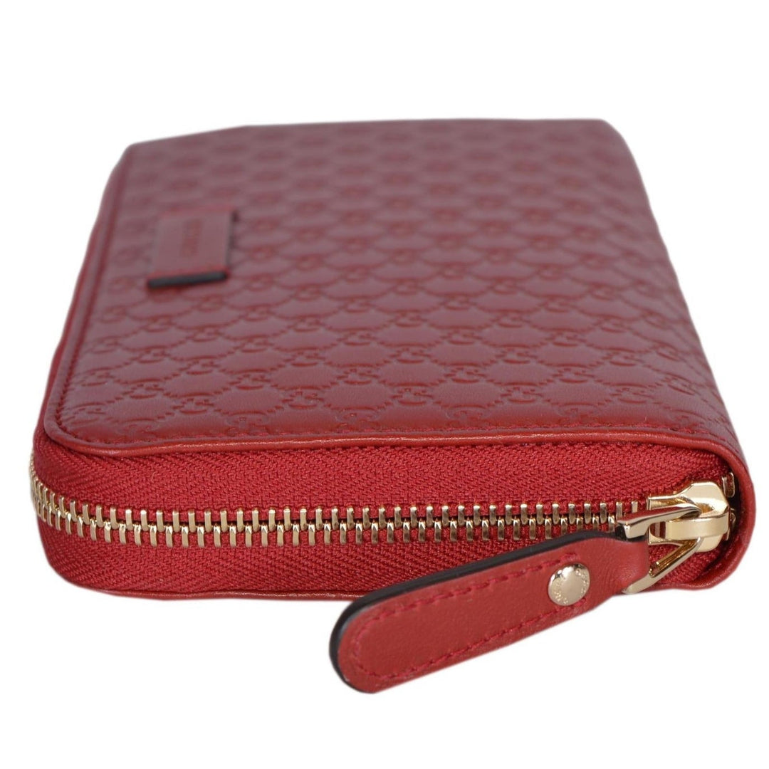 Portafoglio GG in pelle guccissima rosso-Gucci-Wanan Luxury