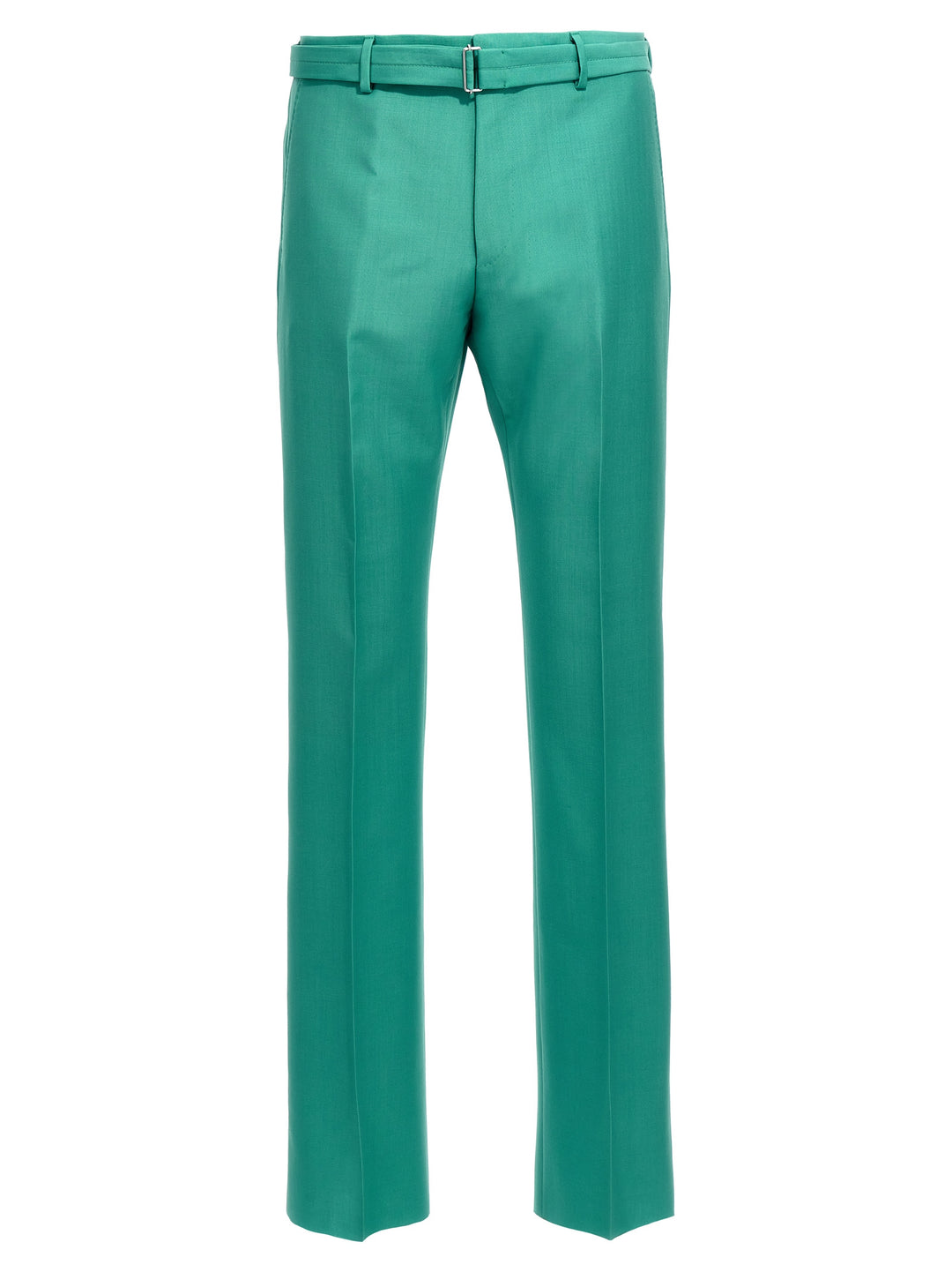 Belted Pantaloni Verde