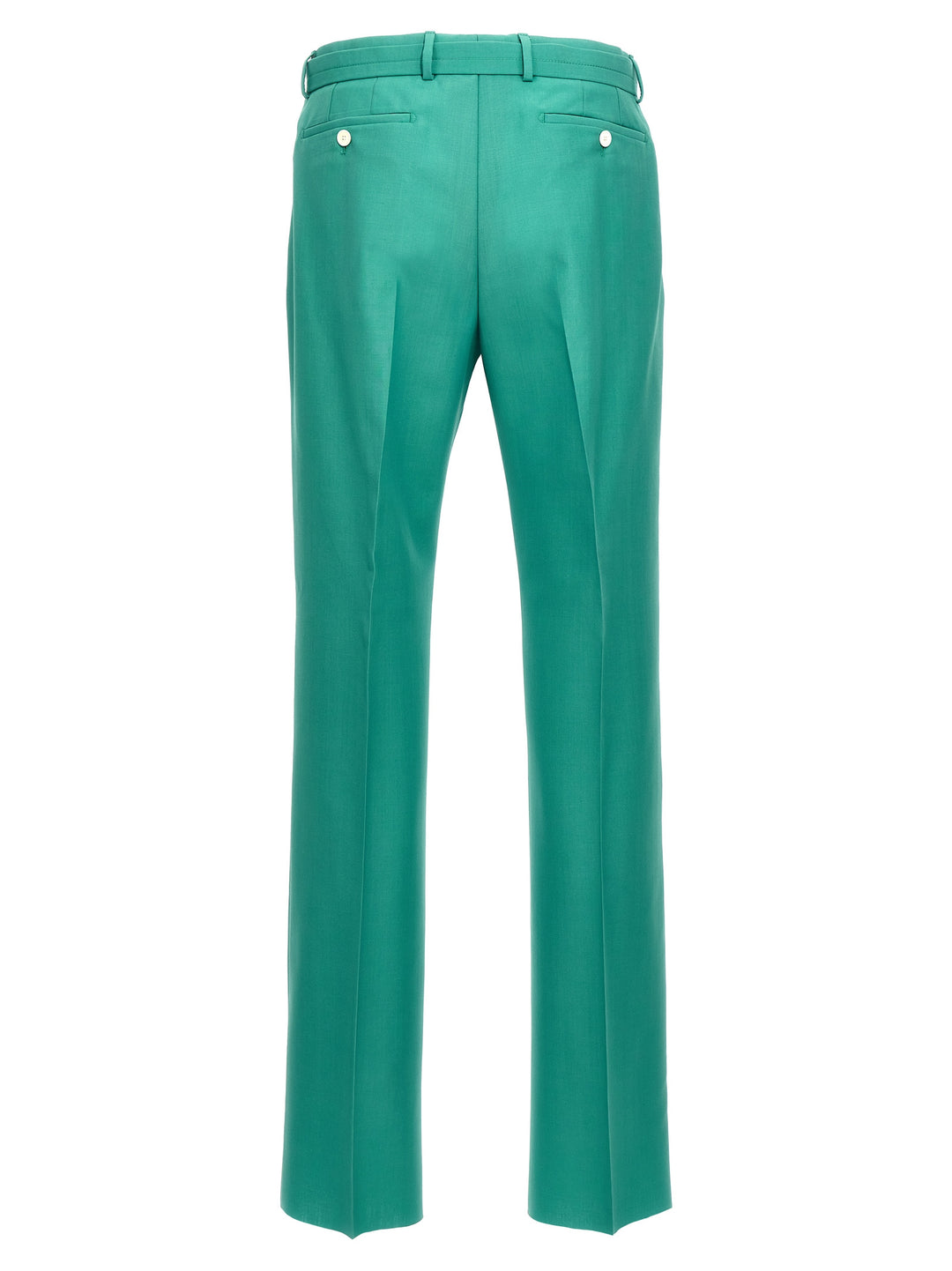 Belted Pantaloni Verde