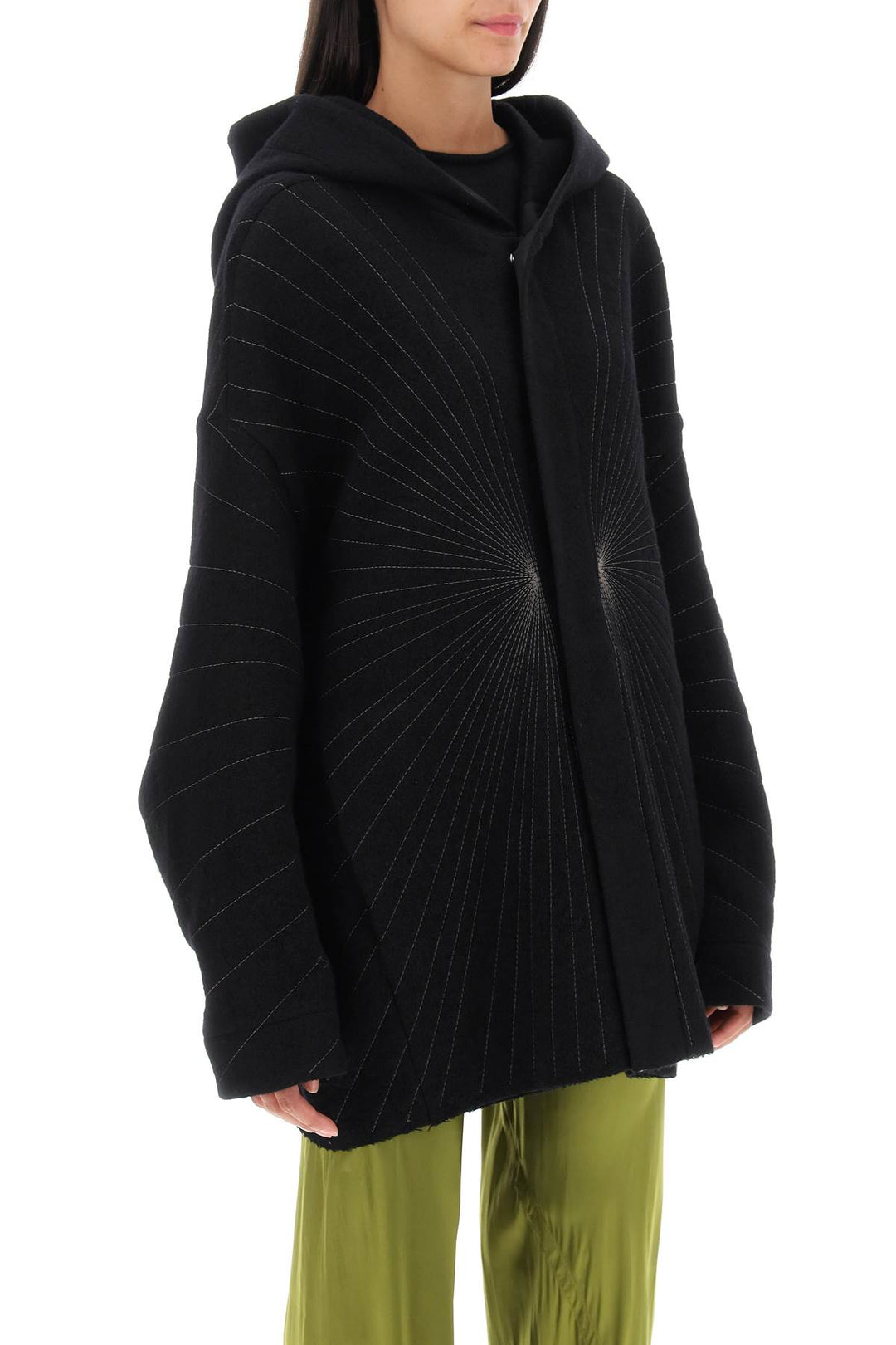 Cappotto 'Peter' Con Ricamo Radiance - Rick Owens - Donna