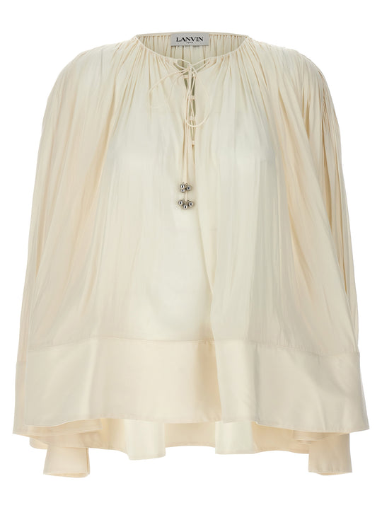 Wide Blouse Camicie Bianco