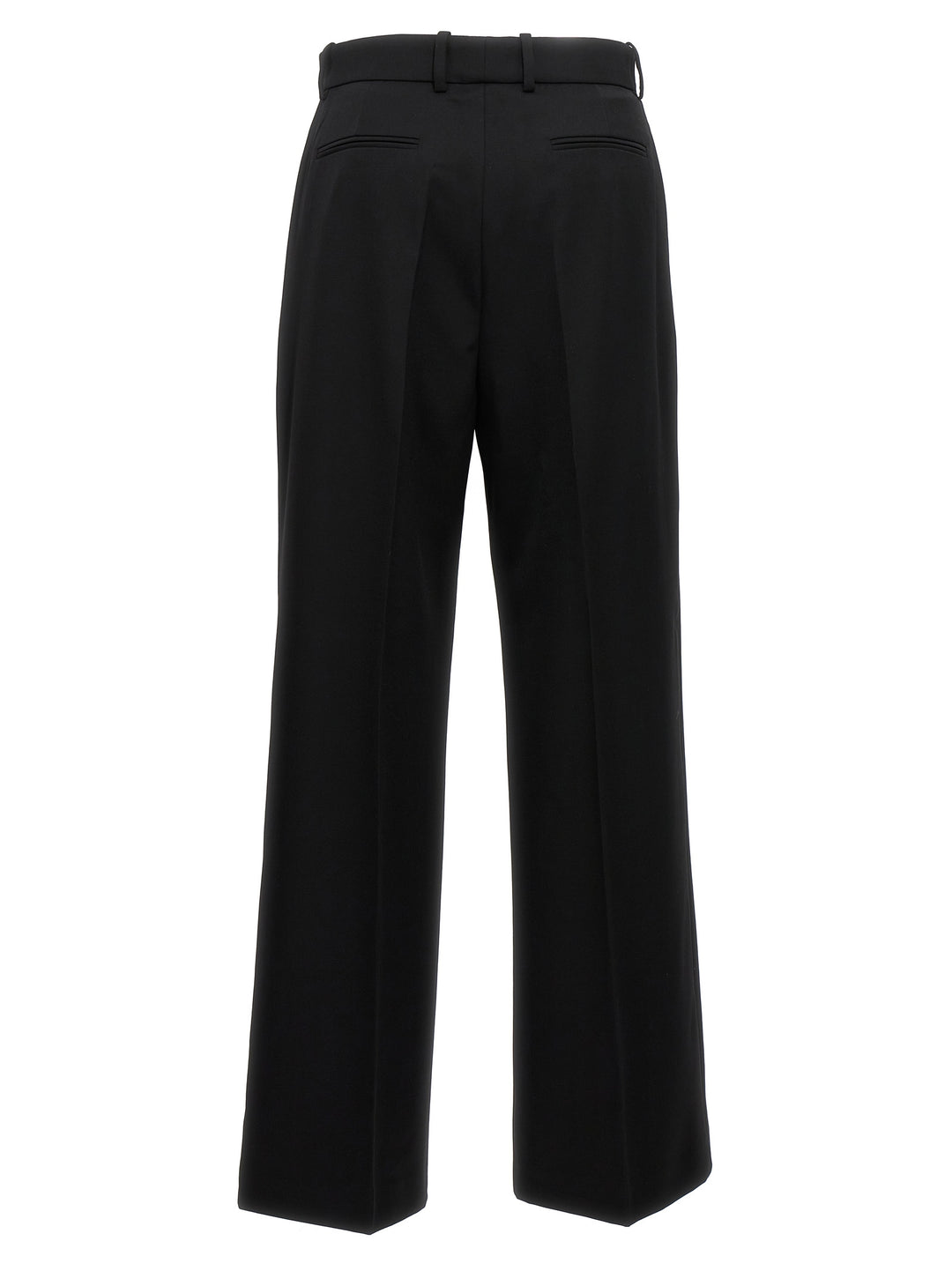 Lanvin Wide Leg Pantaloni - Nero | f699d74d1b49c9998916bbece262ebc0a9b7cfd9