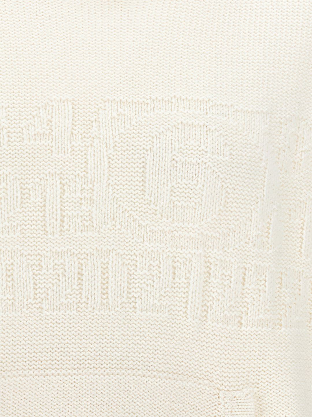 Logo Hooded Sweater Maglioni Bianco