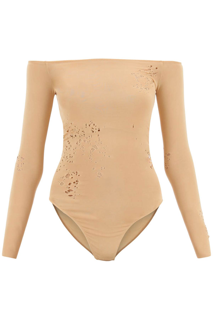 Body Destroyed In Jersey Tecnico - MM6 Maison Margiela - Donna