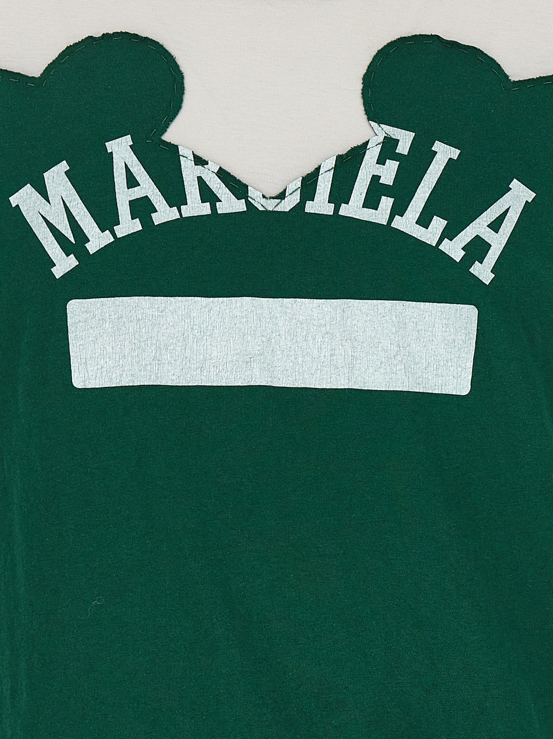 Maison Margiela Western Patchwork T shirt - Verde | 324031df54afe79f03068905988802e460bca247