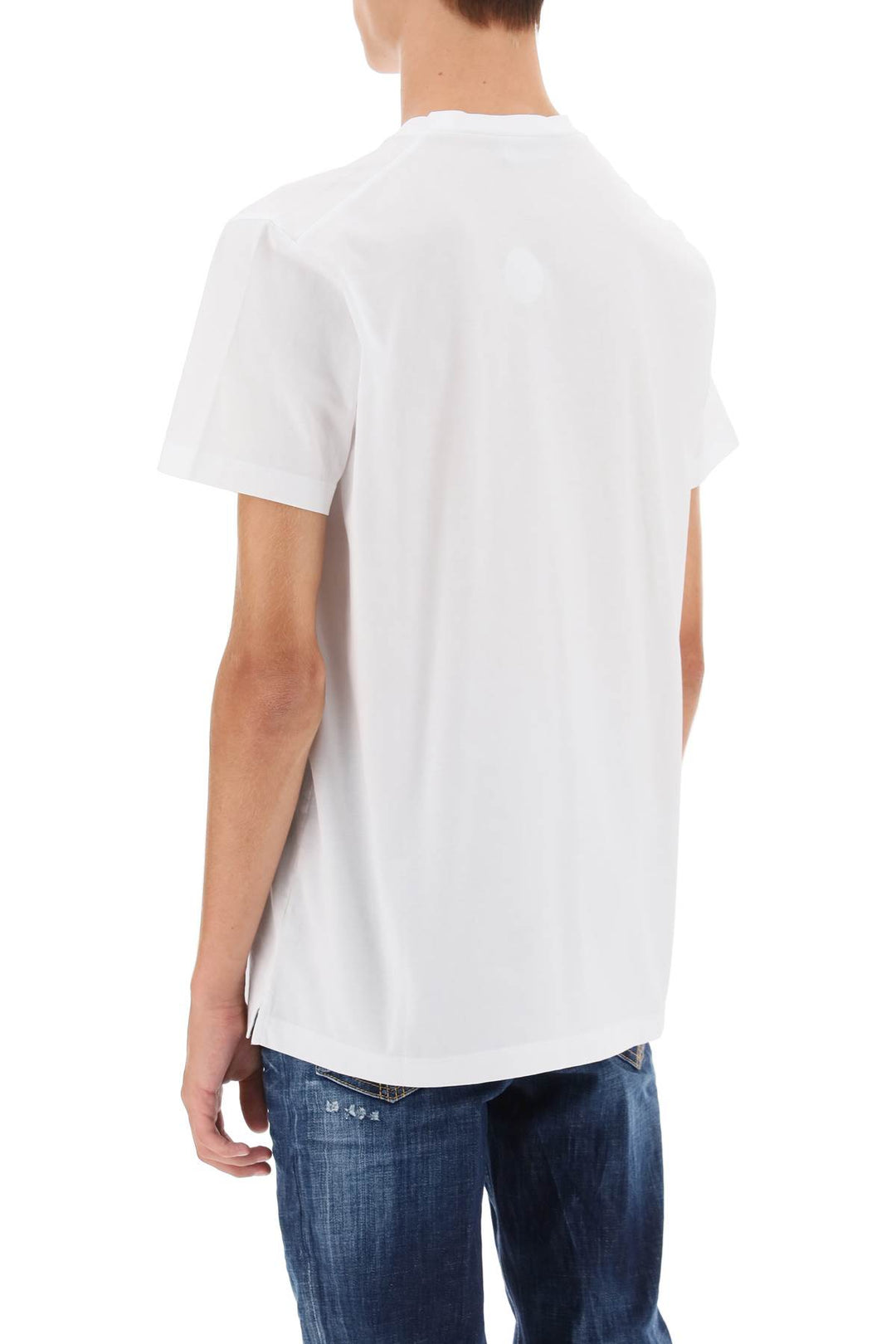 T Shirt Stampata Cigarette Fit - Dsquared2 - Uomo