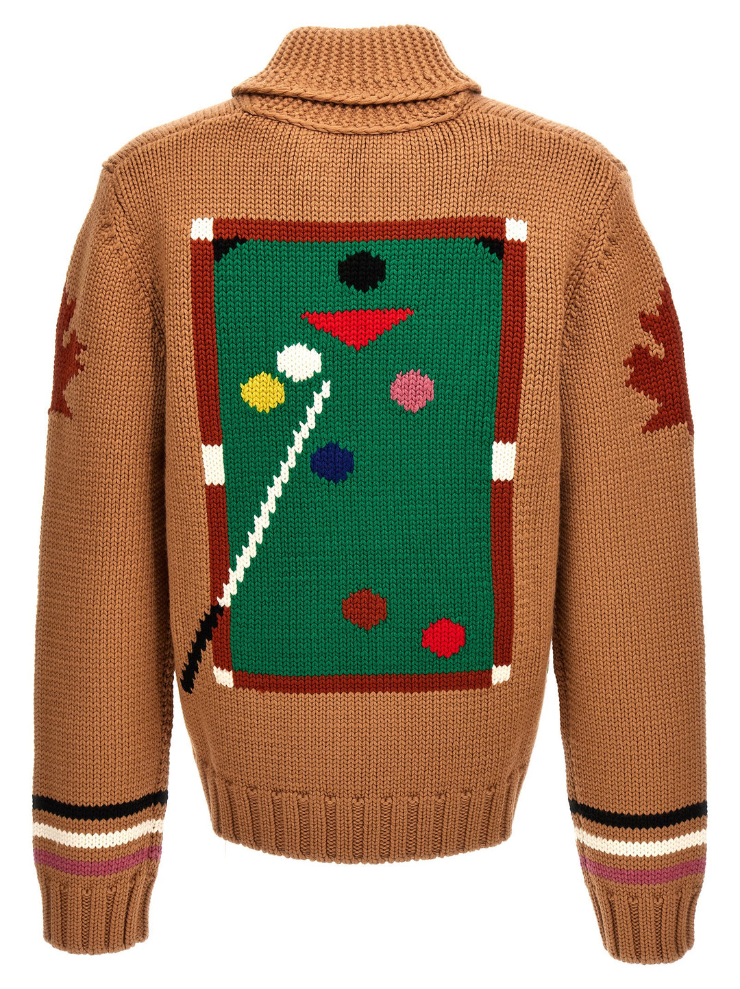 Dsquared2 Jacquard Cardigan Maglioni - Multicolor | 14bf7a2358a158a12be21d835e66d44a29842467