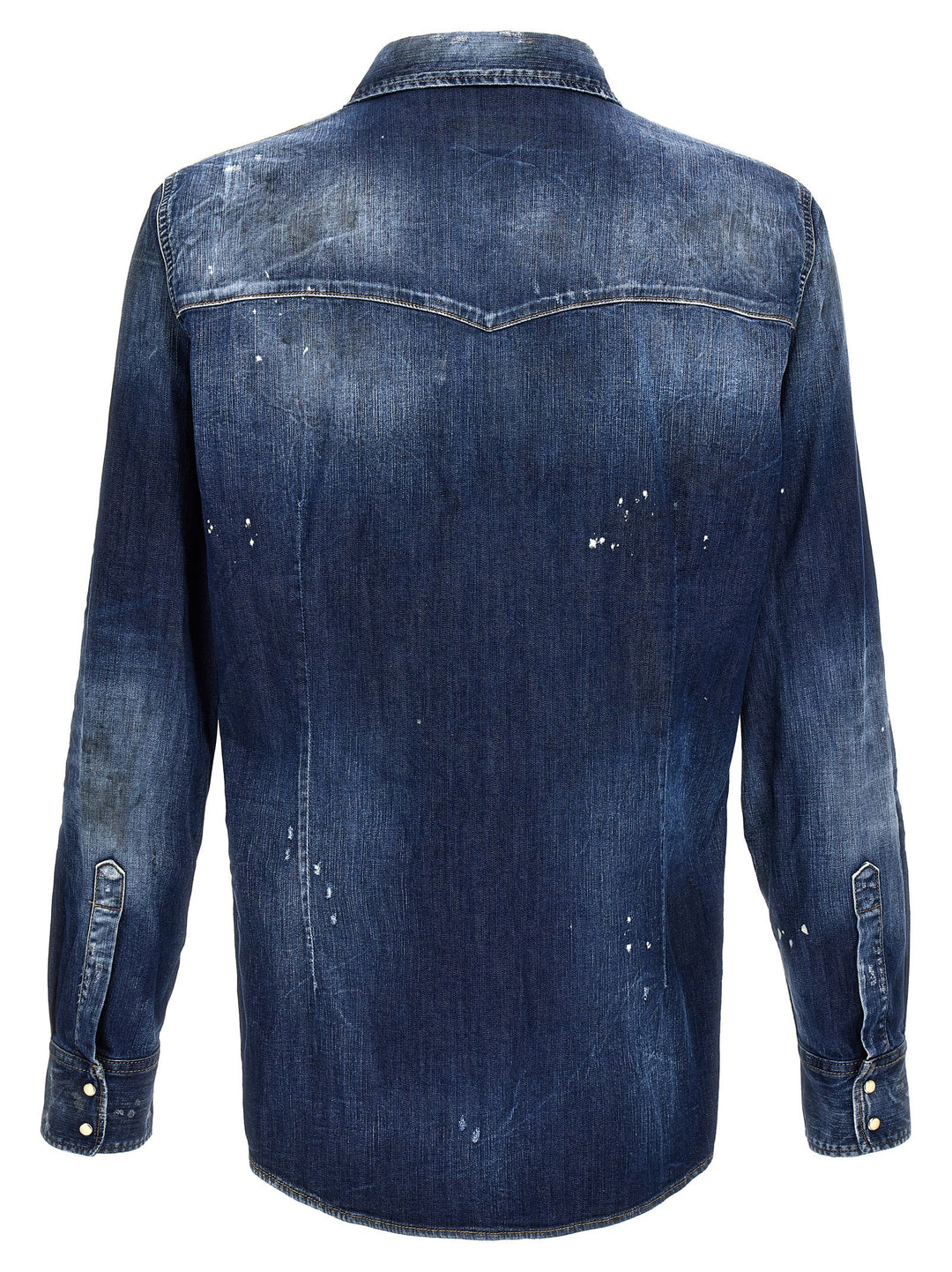 Fashion Western Camicie Blu