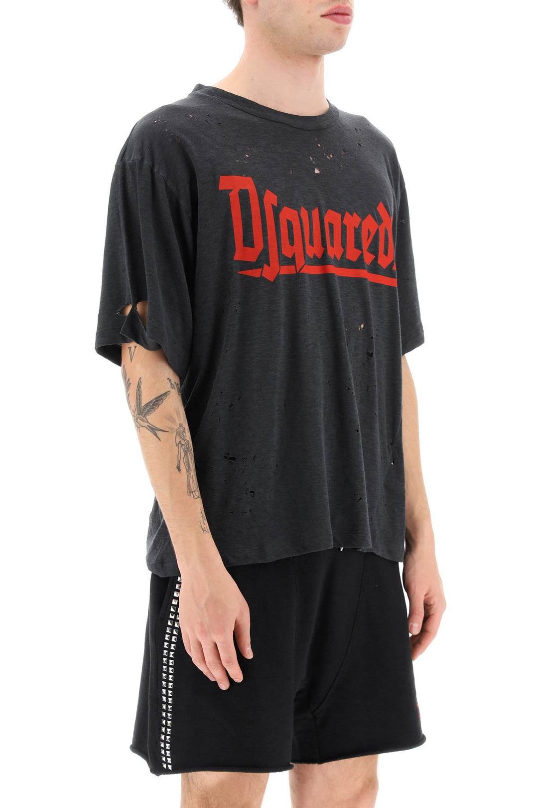 T Shirt 'D2 Goth Iron' - Dsquared2 - Uomo