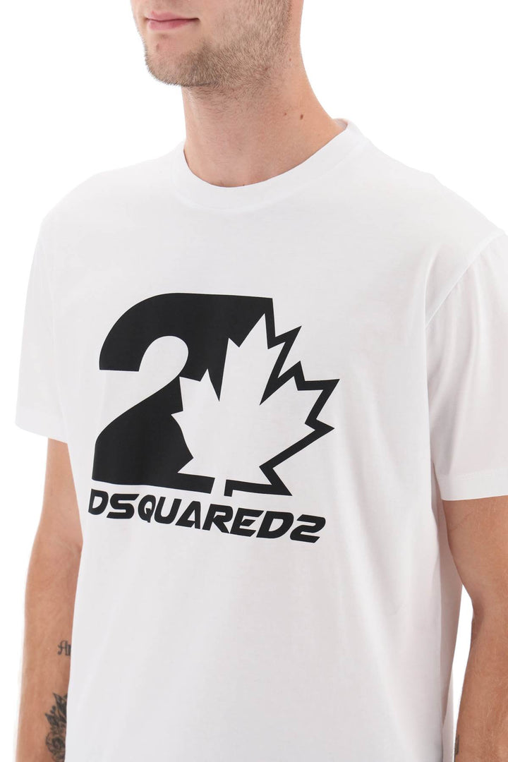 T Shirt Stampata Cool Fit - Dsquared2 - Uomo
