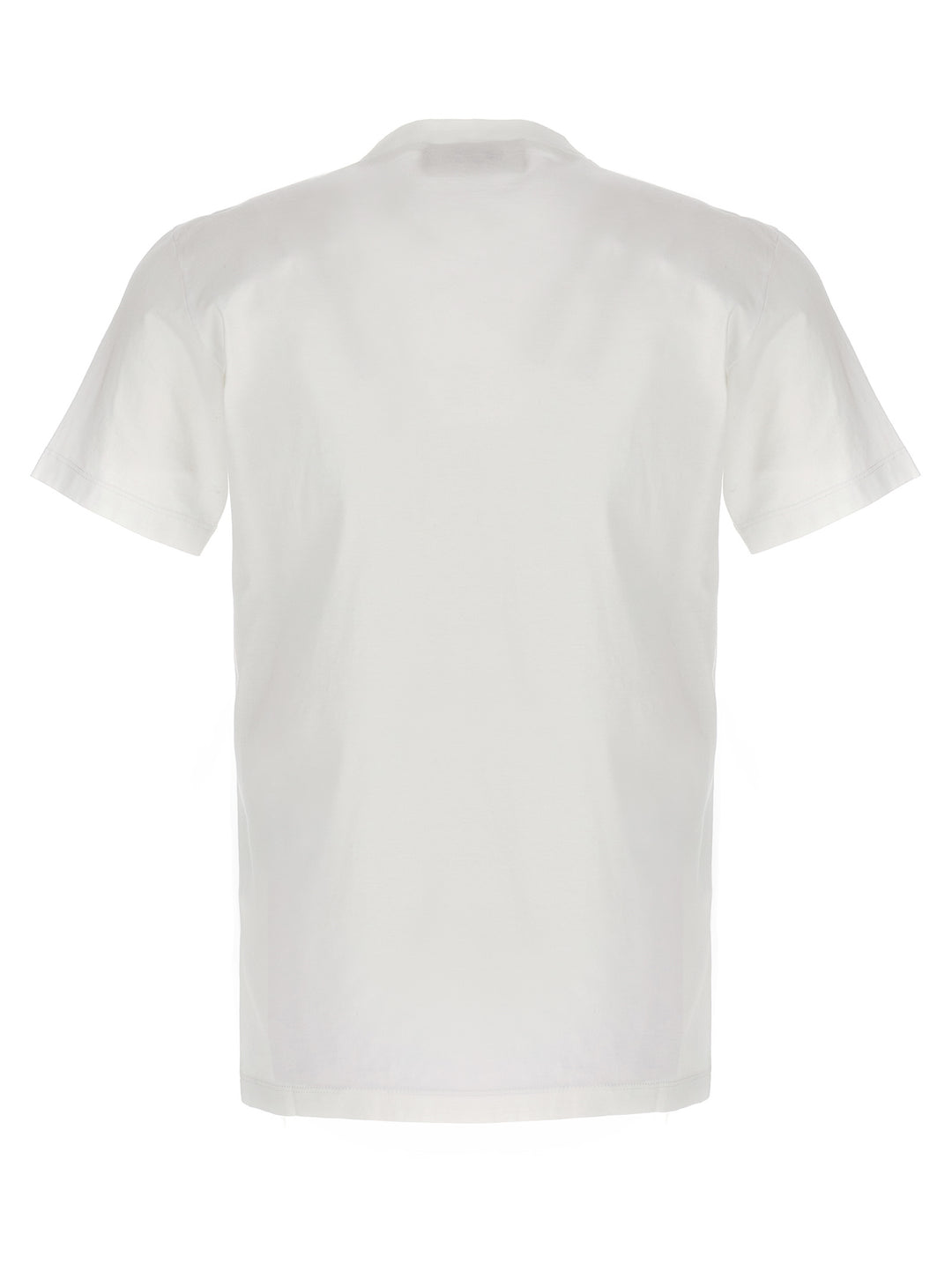 Logo Print T Shirt Bianco