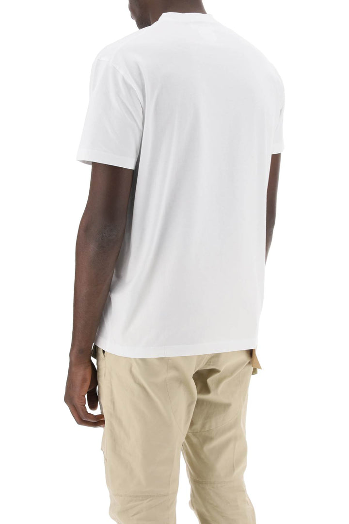 T Shirt Cool Fit Con Stampa Grafica - Dsquared2 - Uomo