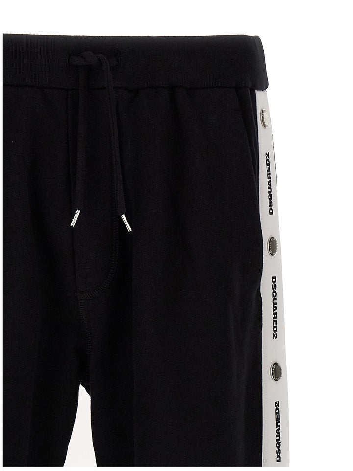 Burbs Pantaloni Bianco/Nero