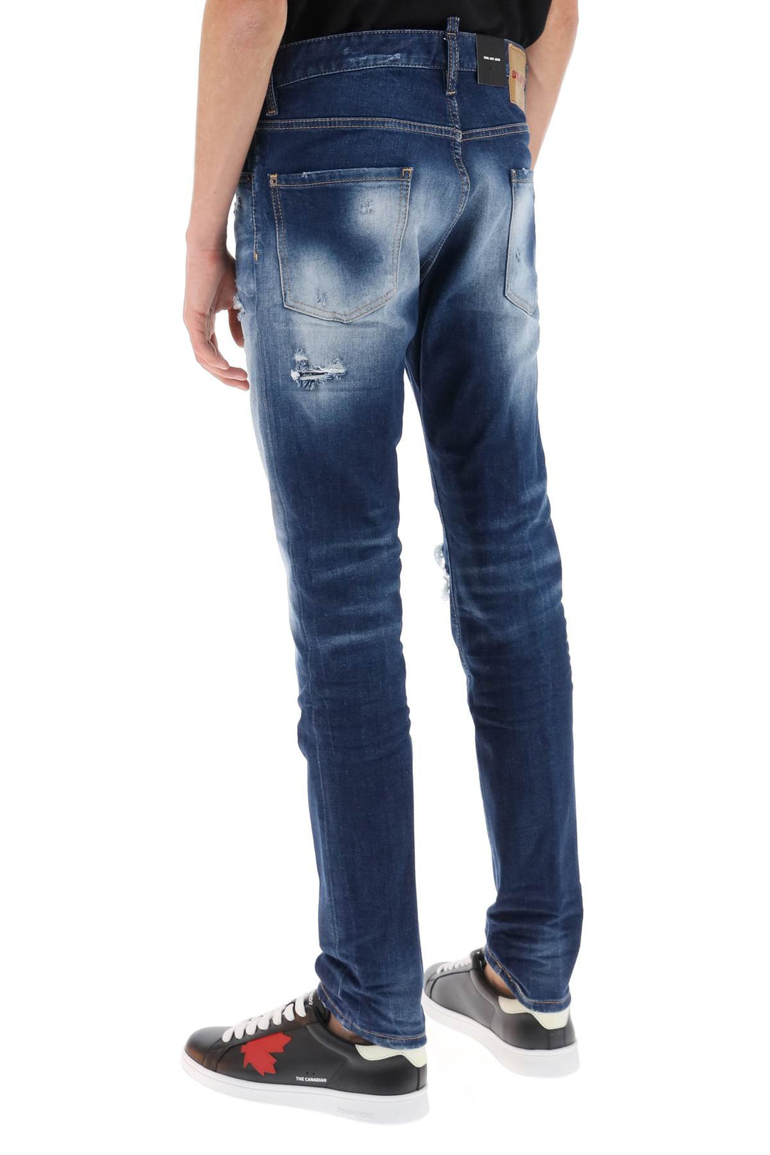 Jeans Cool Guy In Medium Worn Out Booty Wash - Dsquared2 - Uomo