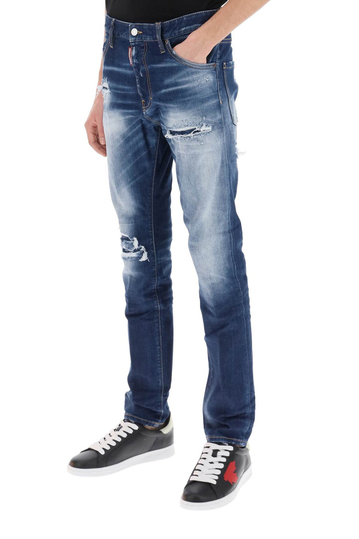 Jeans Cool Guy In Medium Worn Out Booty Wash - Dsquared2 - Uomo