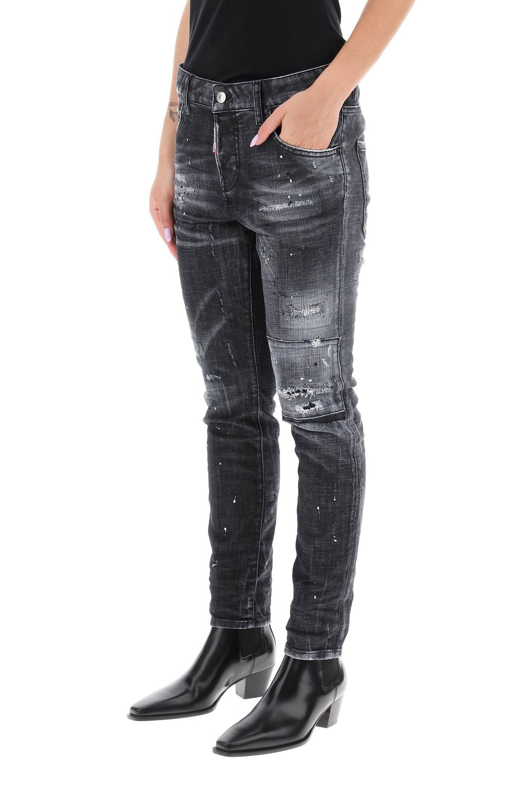 Jeans 'Cool Girl' Distressed - Dsquared2 - Donna