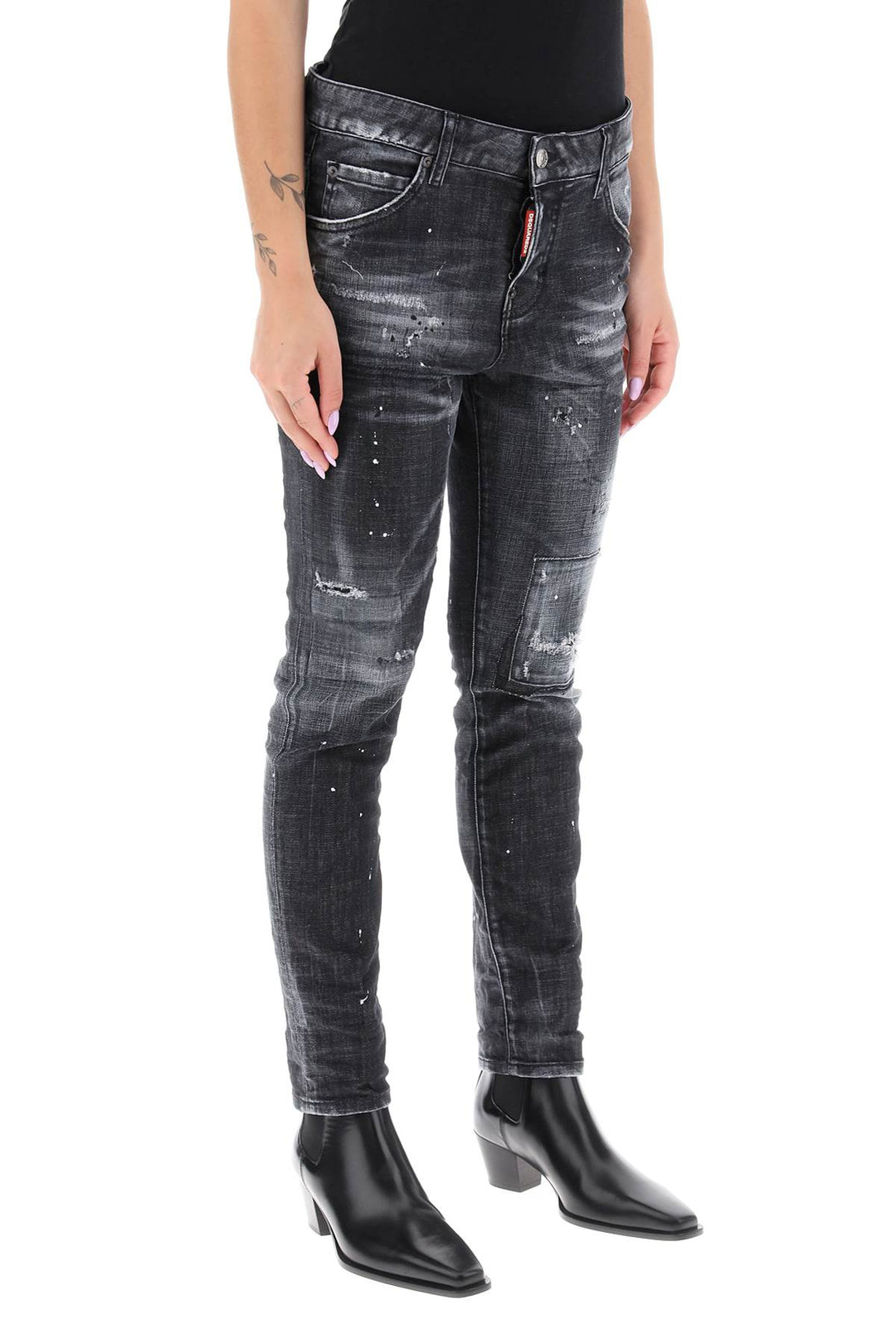 Jeans 'Cool Girl' Distressed - Dsquared2 - Donna