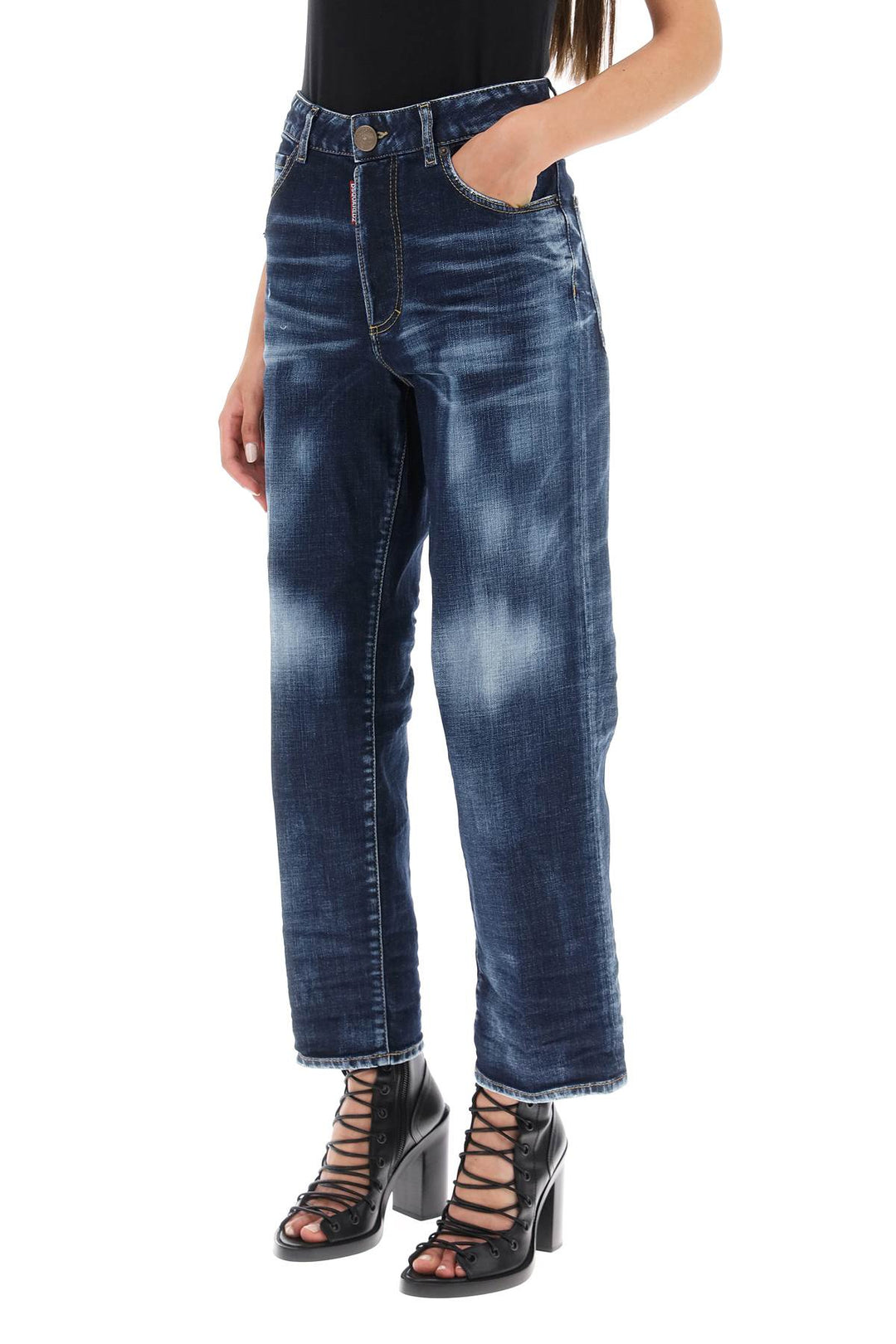 Jeans Cropped 'Boston' - Dsquared2 - Donna