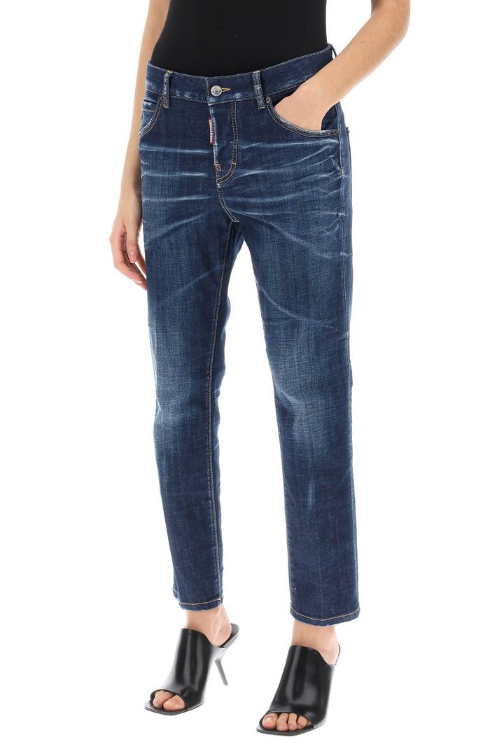 Jeans Cool Girl In Dark Clean Wash - Dsquared2 - Donna