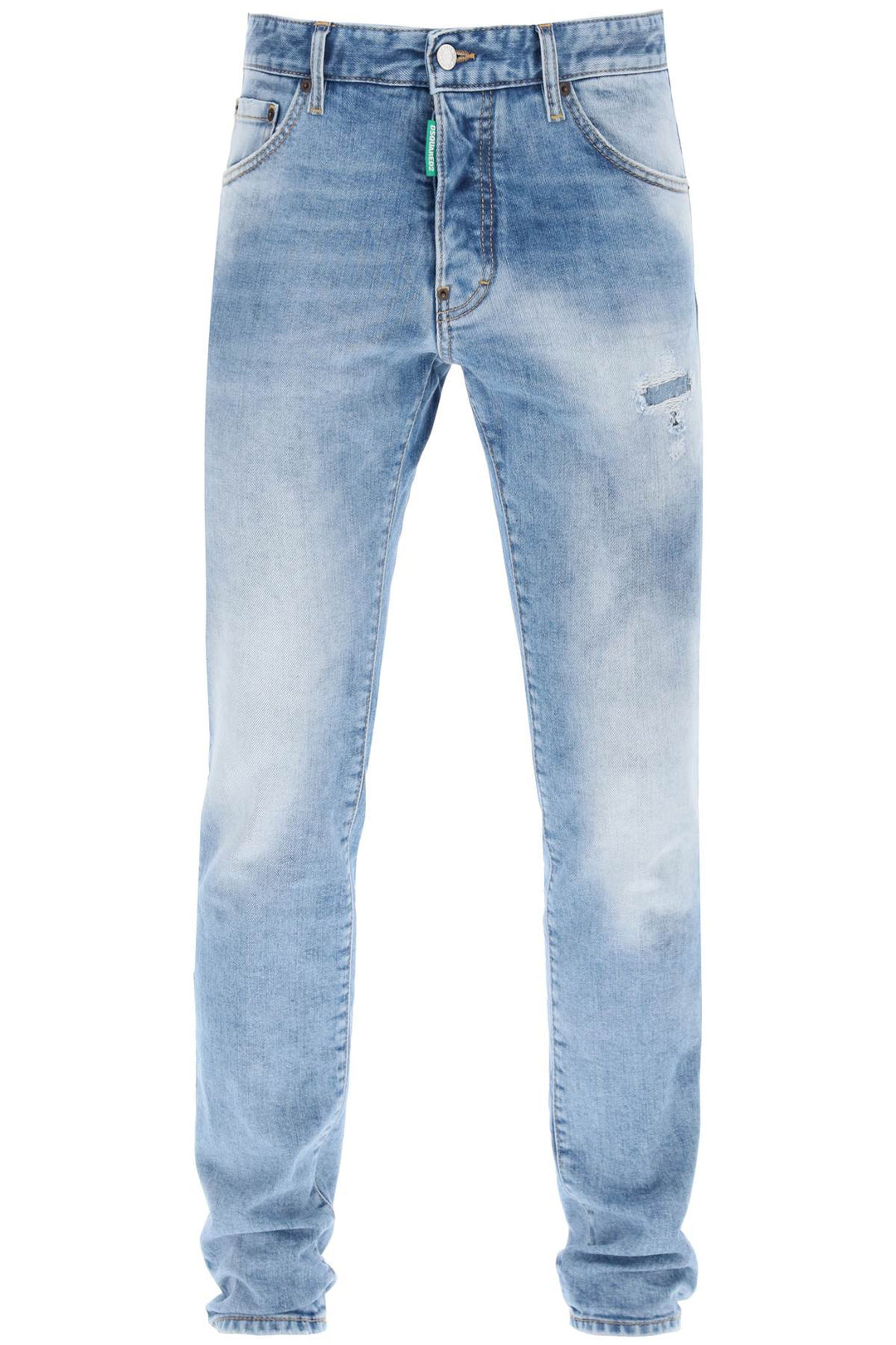 Jeans 'Cool Guy' Con Lavaggio Used Chiaro - Dsquared2 - Uomo