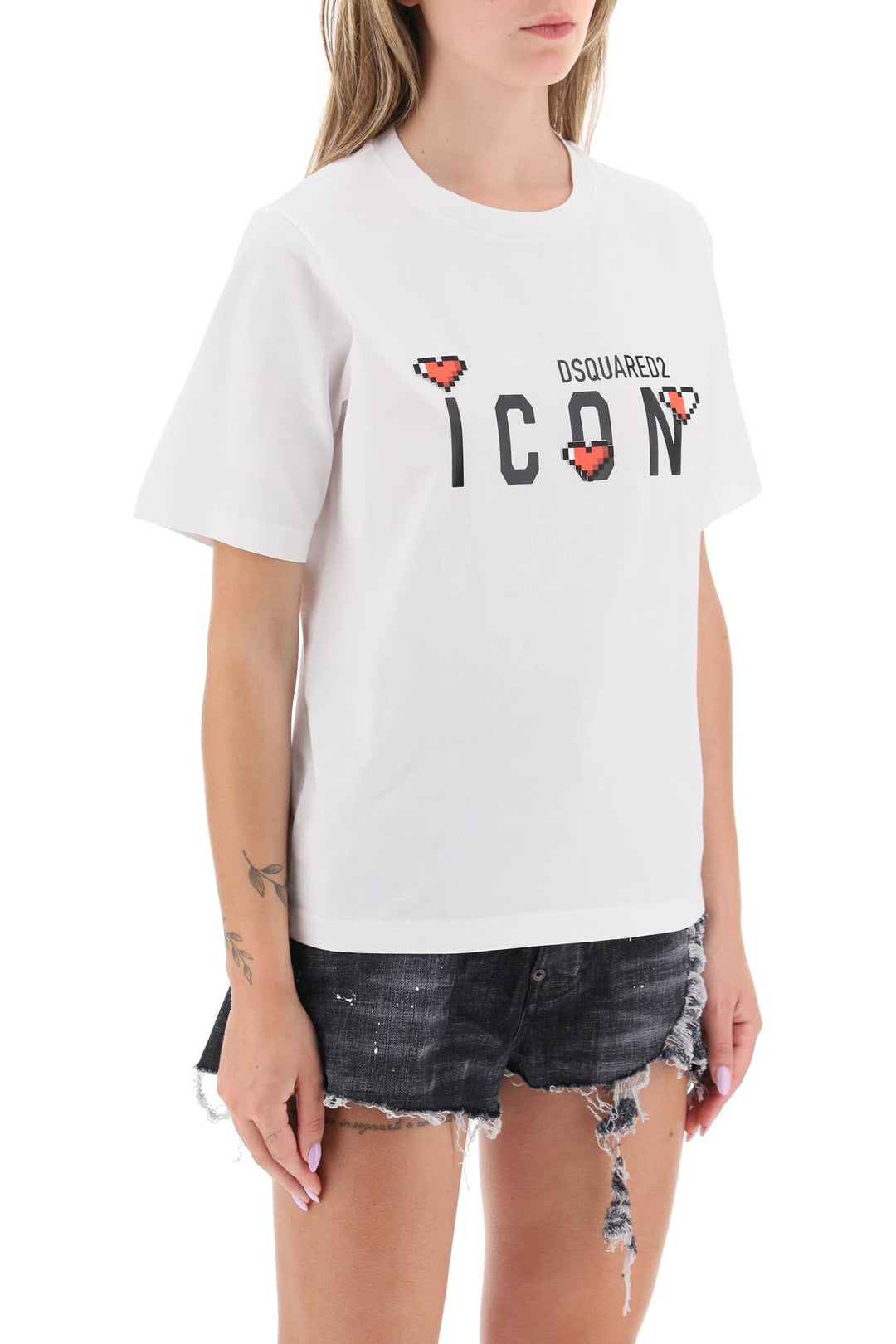 T Shirt 'Icon Game Lover' - Dsquared2 - Donna