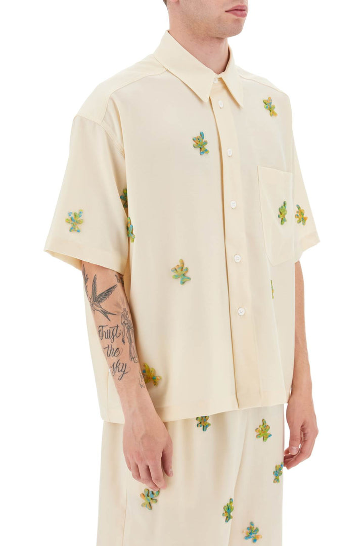 Camicia Con Applicazioni 'Alberello' - Bonsai - Uomo