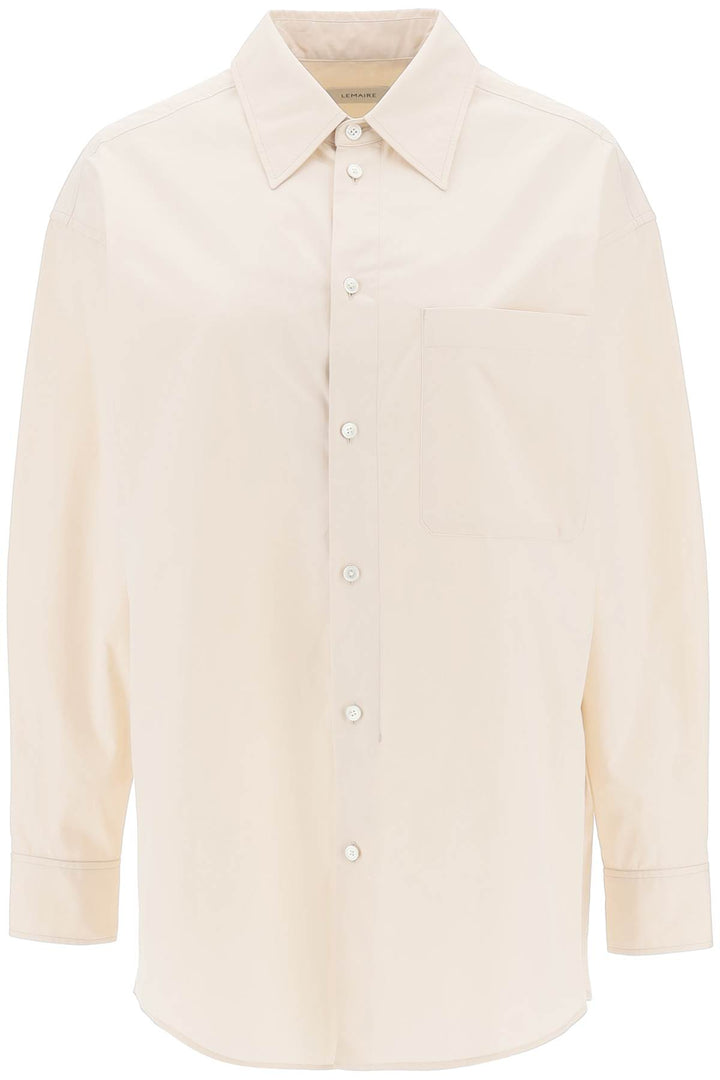 Camicia Oversize In Popeline - Lemaire - Donna