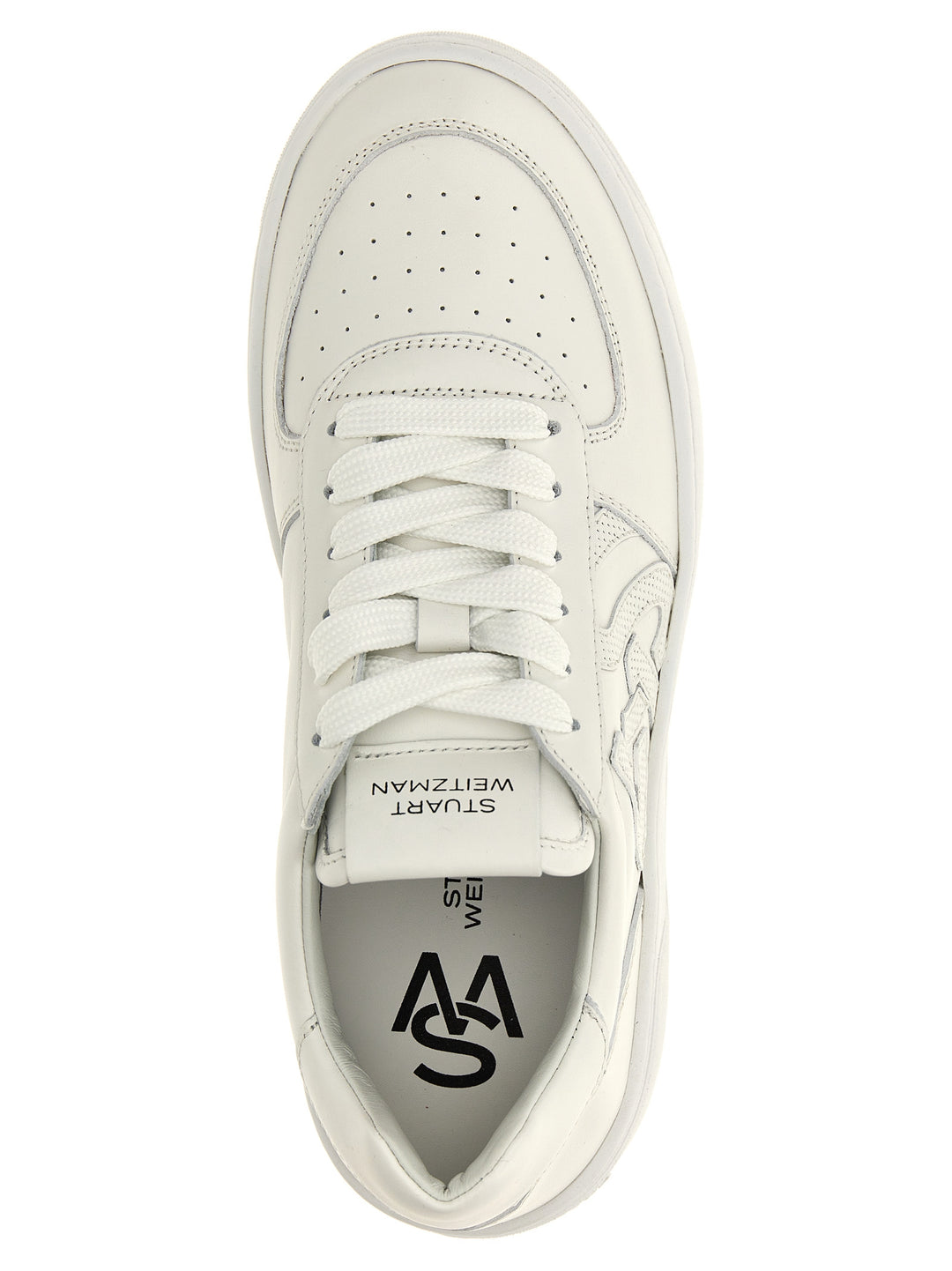 Courtside Monogram Sneakers Bianco