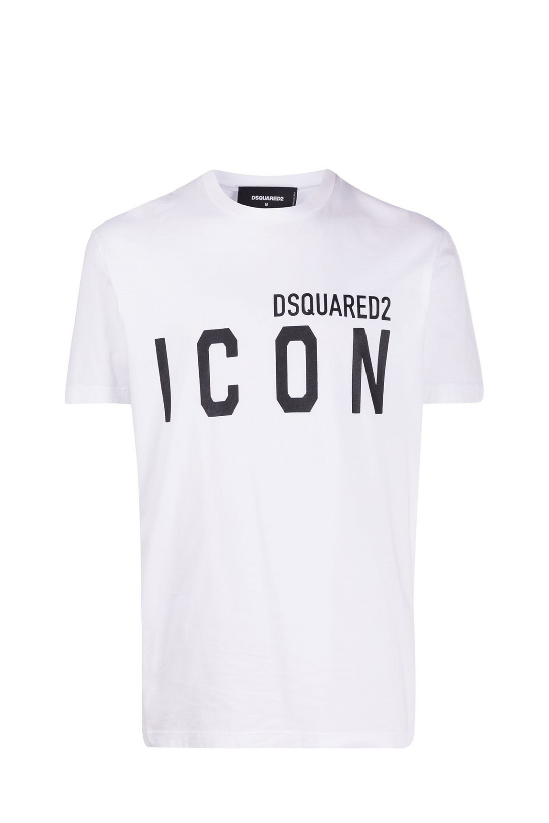 T-shirt Icon in Cotone Bianco