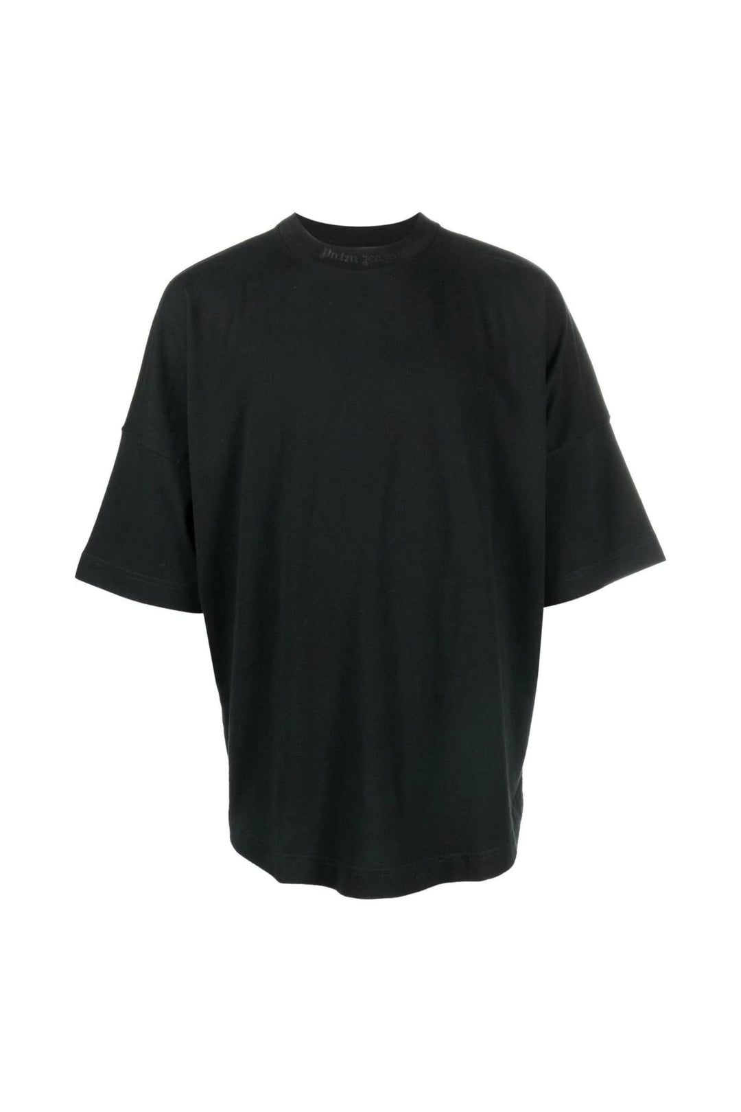 T-shirt Oversize in cotone Nero con Logo