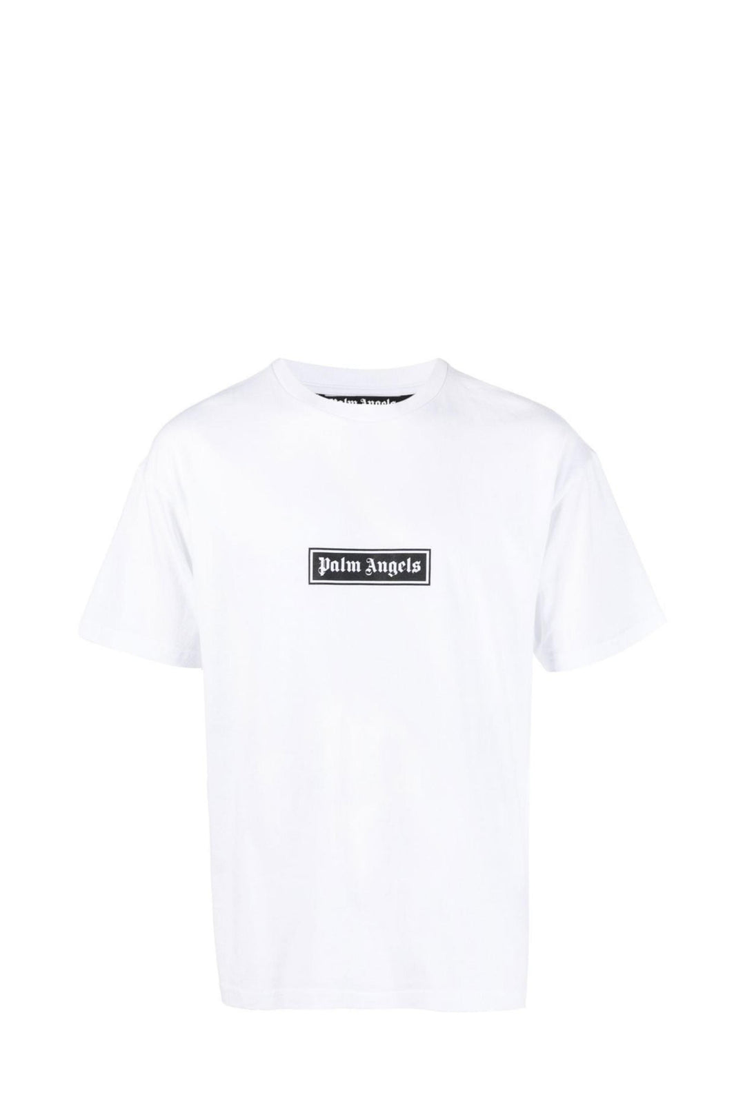 T-shirt in Cotone Bianco con Logo