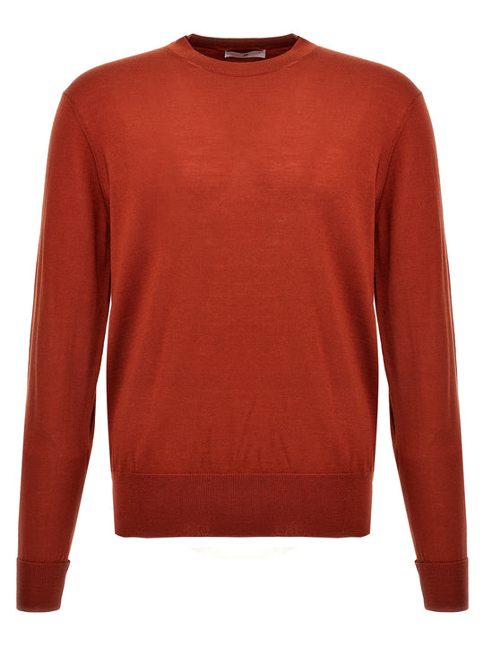 Merino Wool Sweater Maglioni Rosso