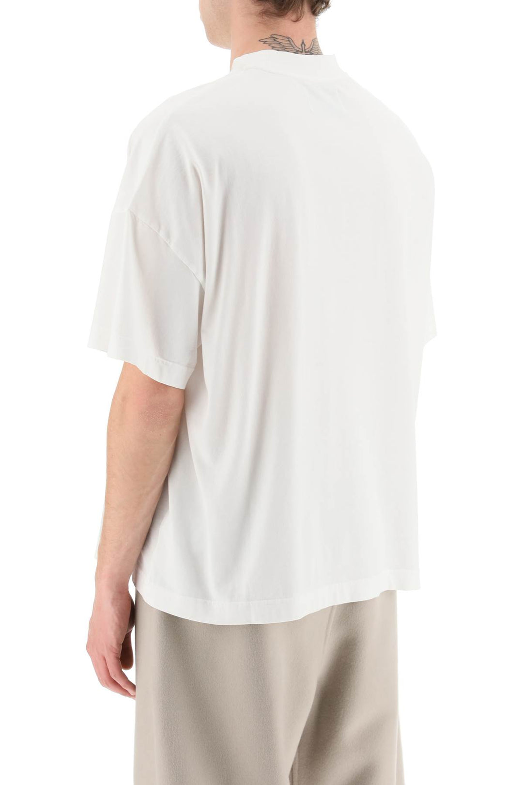T Shirt Oversize Con Stampa - Bonsai - Uomo