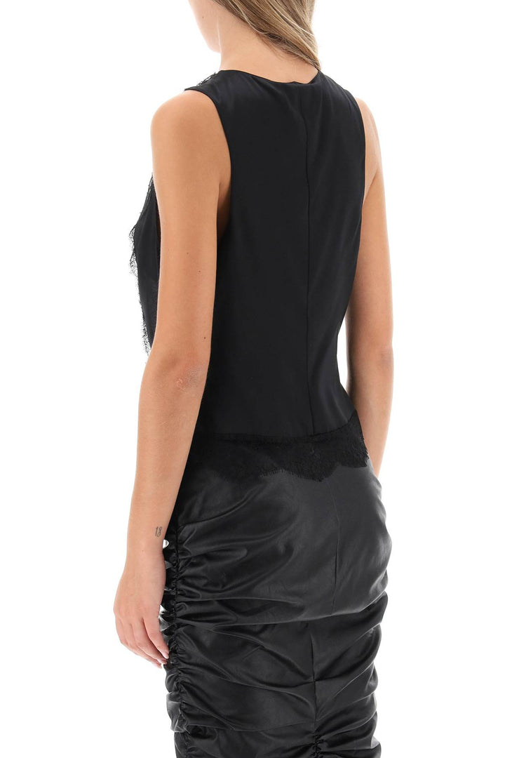 Top In Raso Con Pizzo Chantilly - Tom Ford - Donna