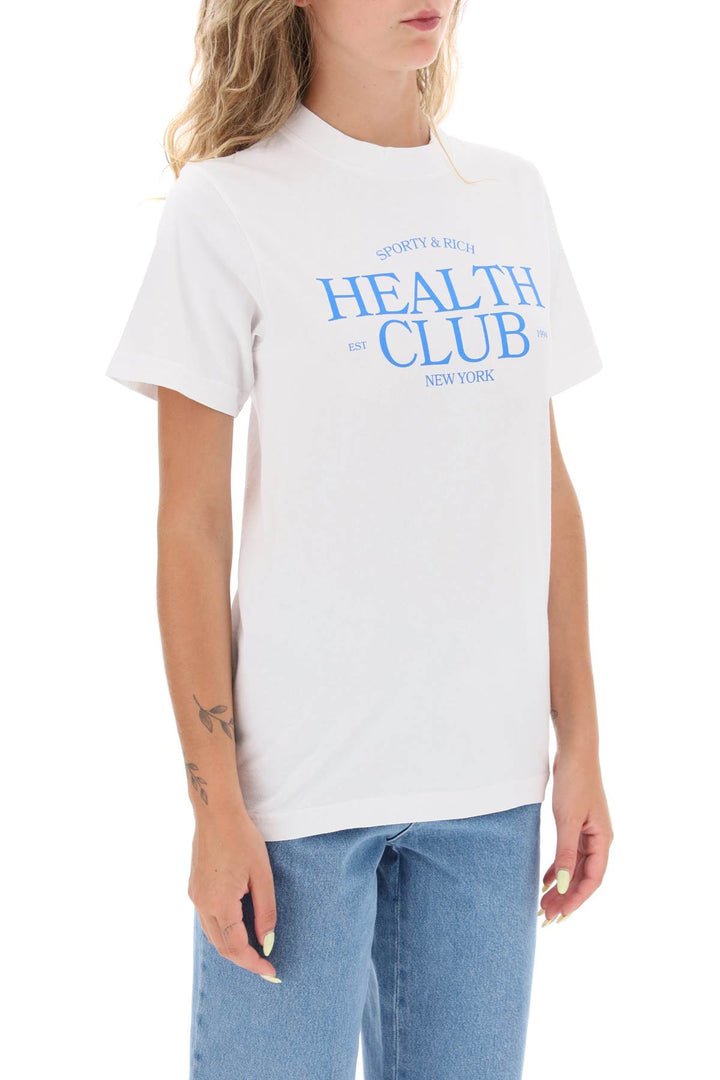 T Shirt 'Sr Health Club' - Sporty Rich - Donna