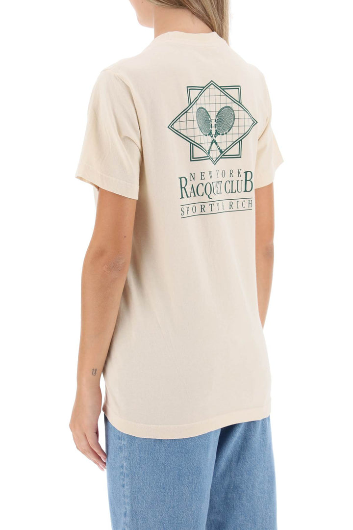 T Shirt 'Ny Racquet Club' - Sporty Rich - Donna