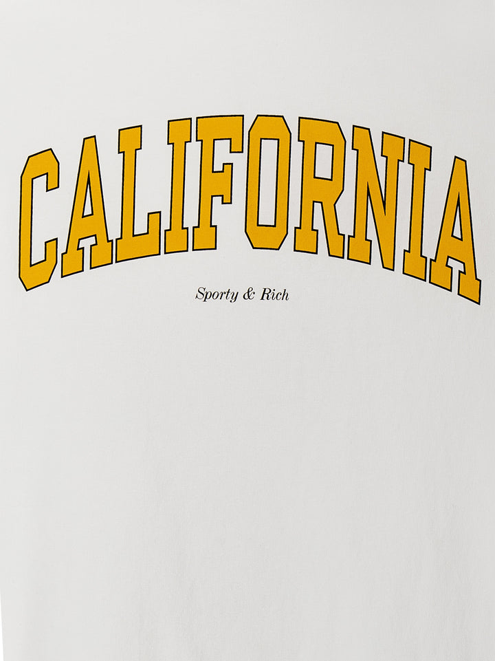 California T Shirt Bianco