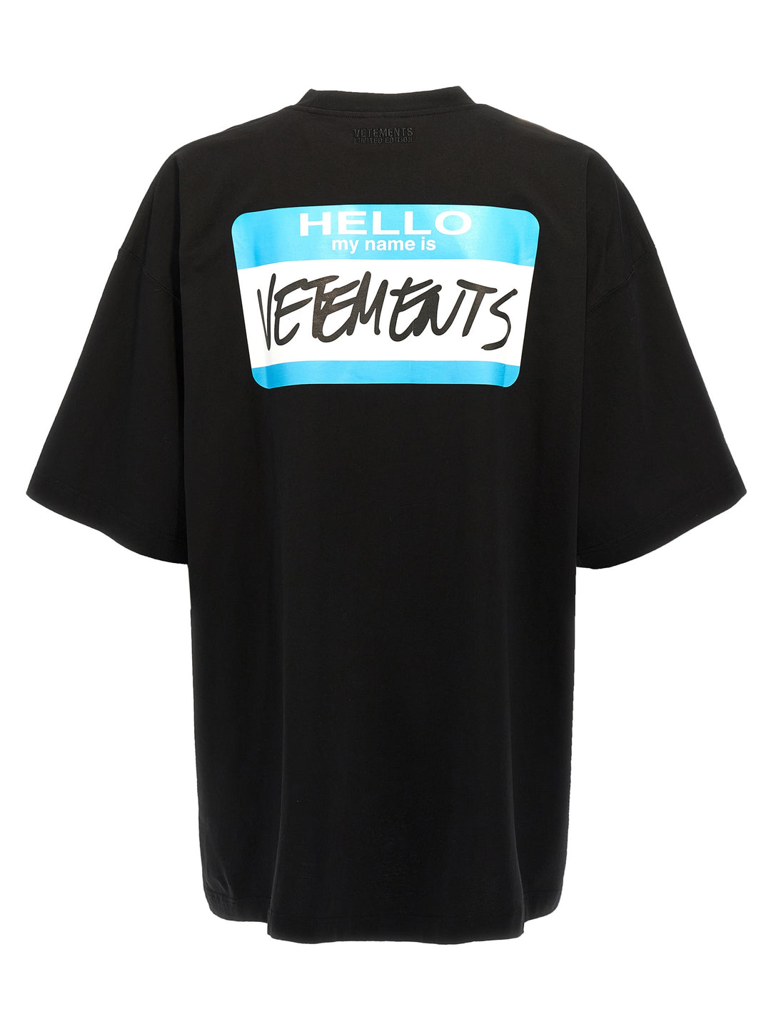 My Name Is Vetements T Shirt Nero