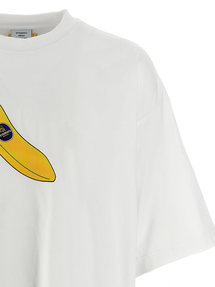 Banana T Shirt Bianco