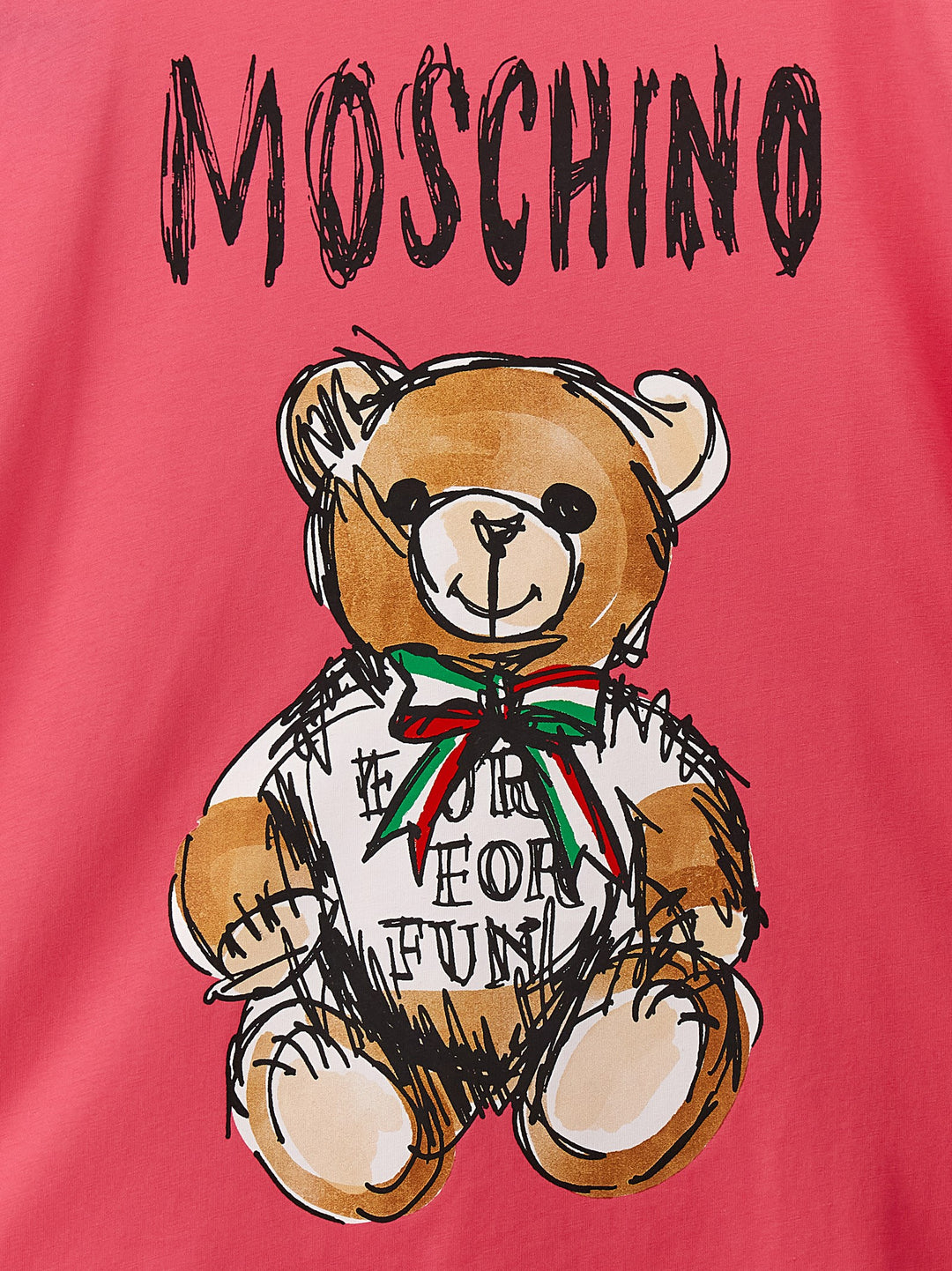 Teddy Bear T Shirt Fucsia