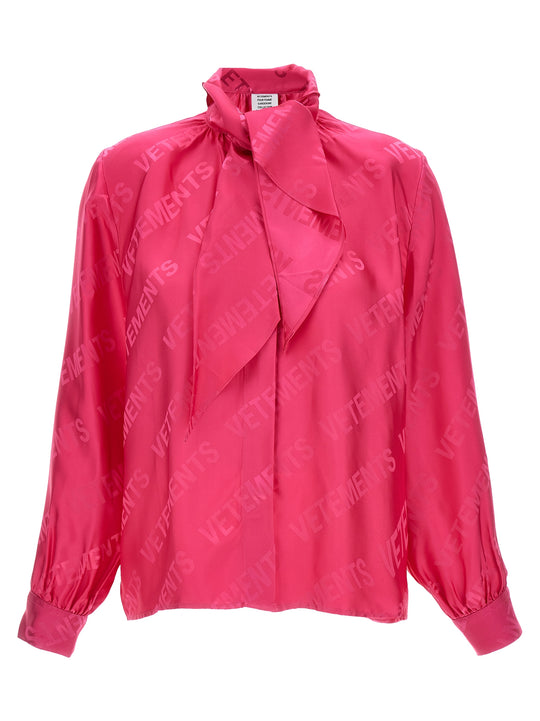 Monogram Camicie Fucsia