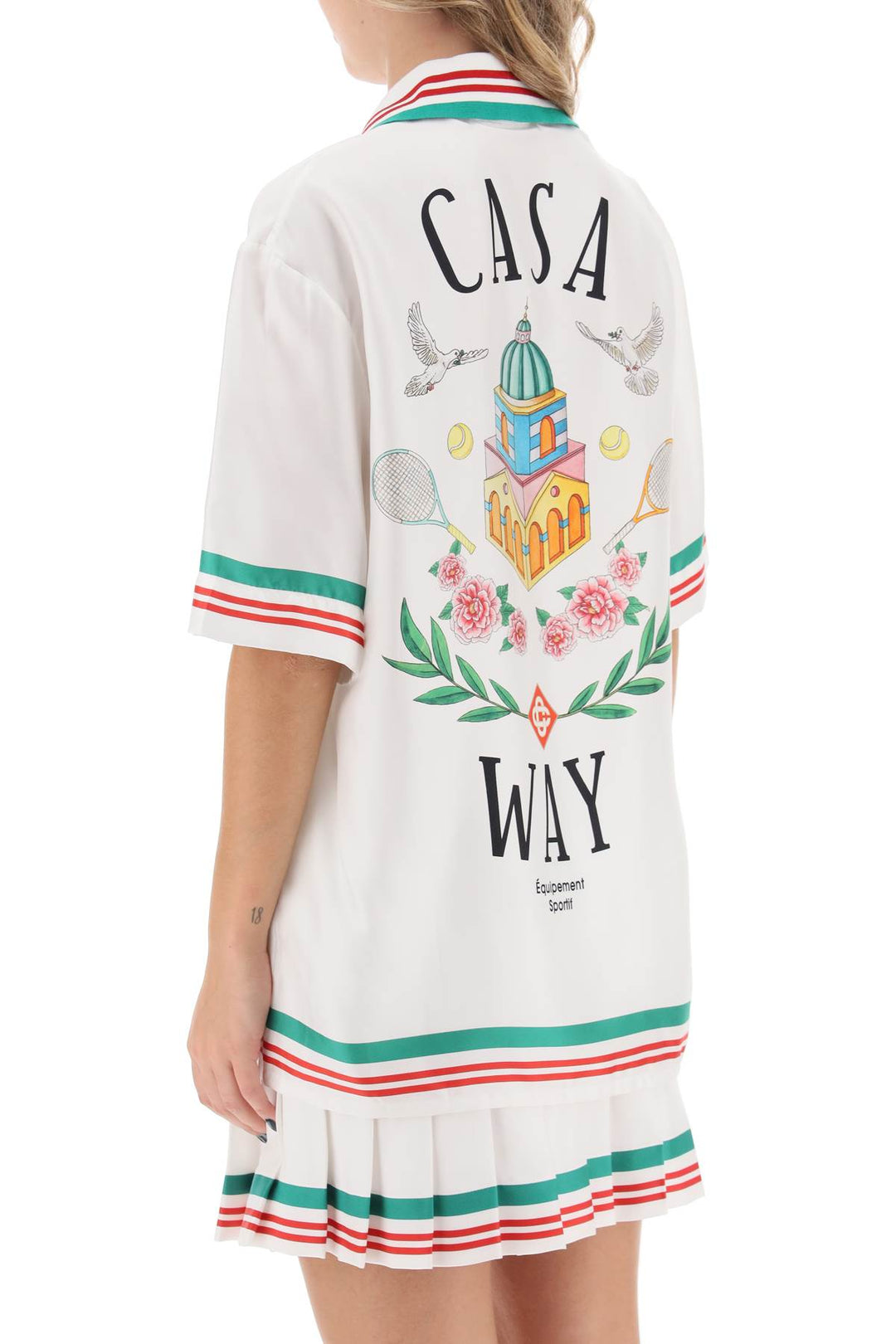 Camicia Bowling In Seta Casa Way - Casablanca - Donna