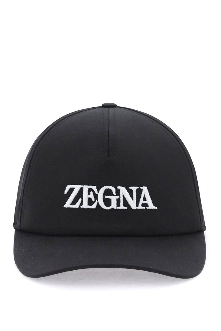 Cappello Baseball Con Logo Ricamato - Zegna - Uomo