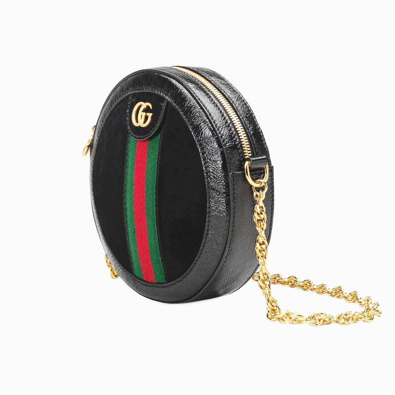 Borsa mini Ophidia nera-Gucci-Wanan Luxury