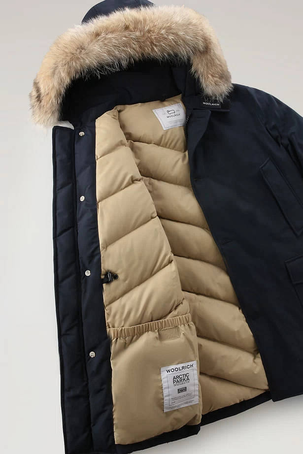 Idee Regalo Jacket Artic Parka Cotone Blu Melton Blue - Woolrich - Uomo