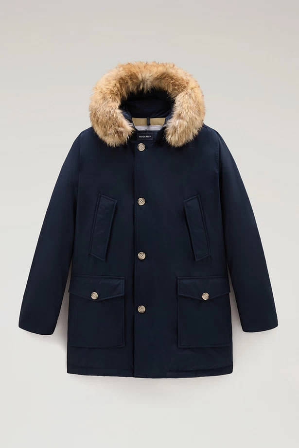 Idee Regalo Jacket Artic Parka Cotone Blu Melton Blue - Woolrich - Uomo