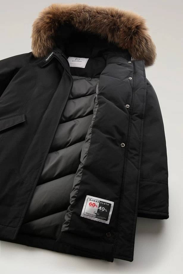 Idee Regalo Jacket Artic Parka Cotone Nero - Woolrich - Donna